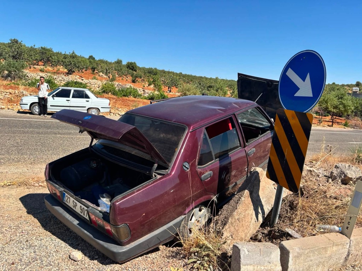 Besni’de refüje devrilen otomobildeki 3 kişi yaralandı