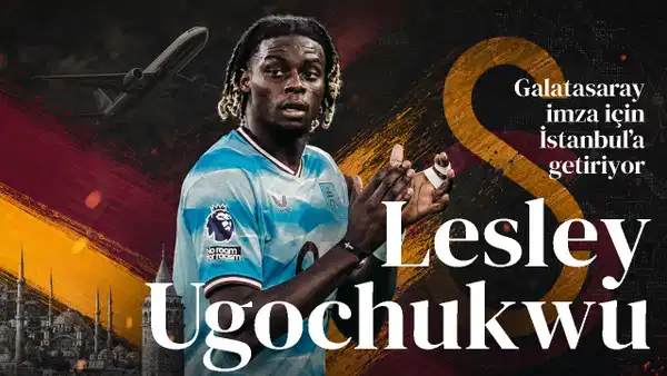 Galatasaray, Lesley Ugochukwu'nun İstanbul'a geliş saatini resmen duyurdu!