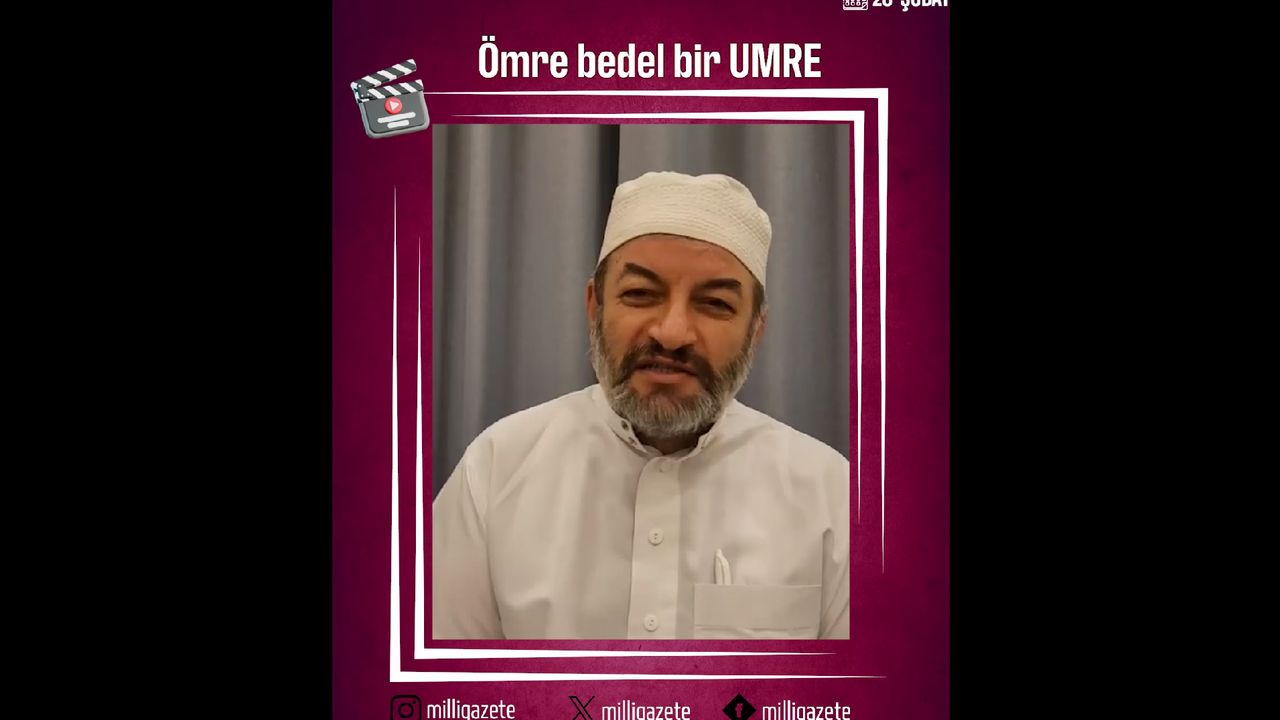 Ömer Arif Hoca'dan Kâbe’nin gölgesinde birlik çağrısı!