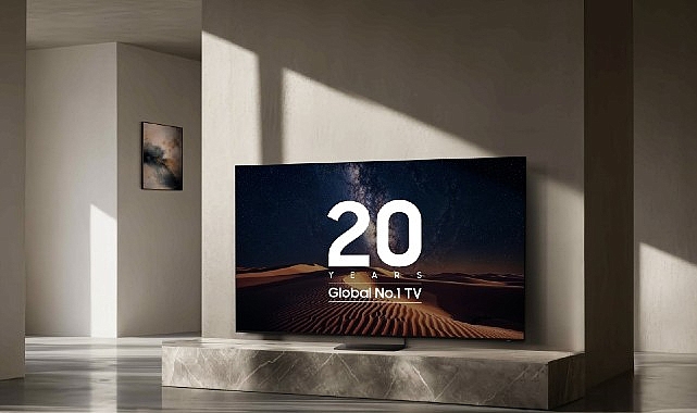 Samsung Electronics 20. kez Dünyanın 1 numaralı TV Markası Seçildi!